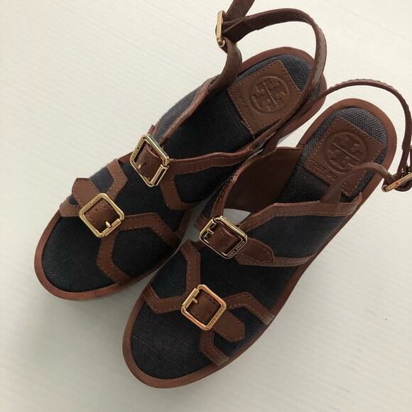 Tory Burch Platform Wedge sandals - Picture 6 of 11